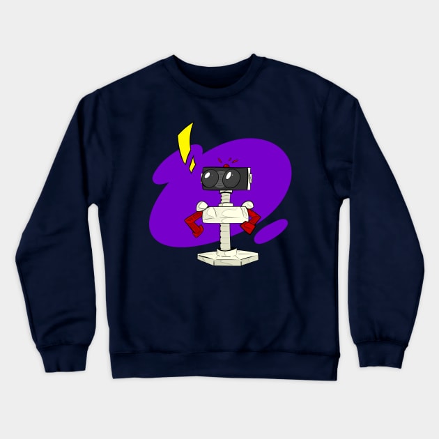 Best Robot Crewneck Sweatshirt by Peables